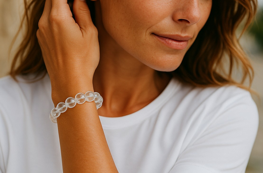 Pure Intention Kristal Kuvars Bileklik