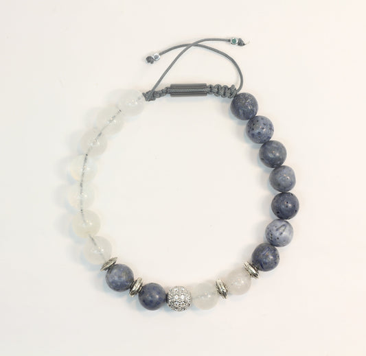 Mavi Mercan ve Aytaşı Bileklik