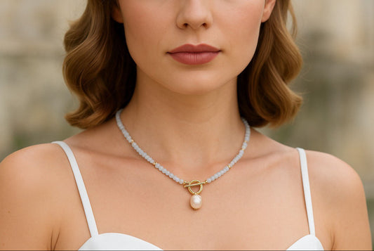 Aqua Dream İnci Kolye