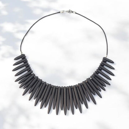 Jungle Hematite Necklace