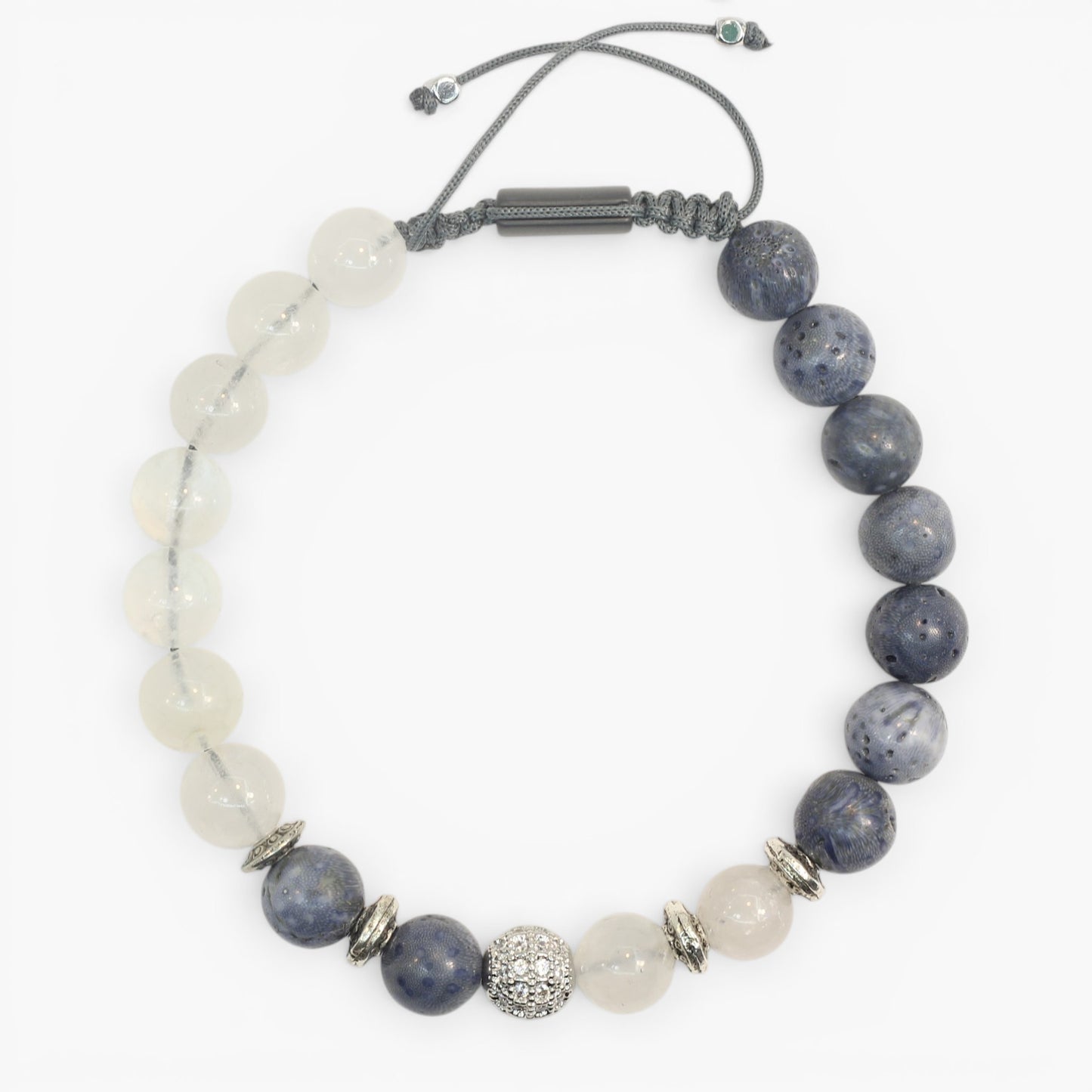 Blue Coral and Moonstone