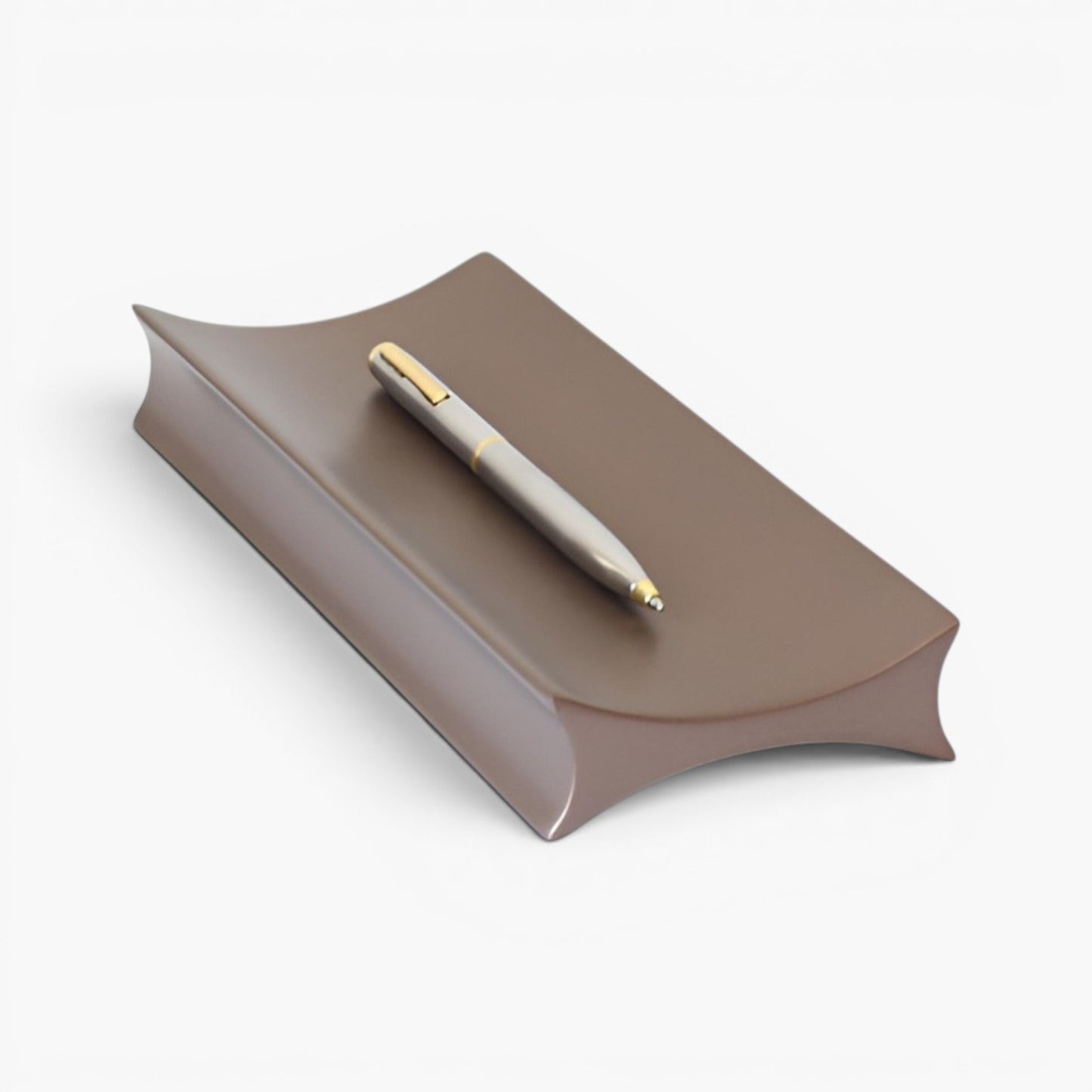 Zen Bronz Ahşap Kalemlik