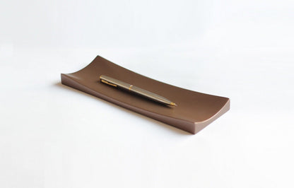 Nova Bronz Ahşap Kalemlik ve Takı Tepsisi