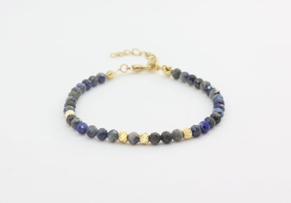 Midnight Blue Lapis Lazuli Bileklik