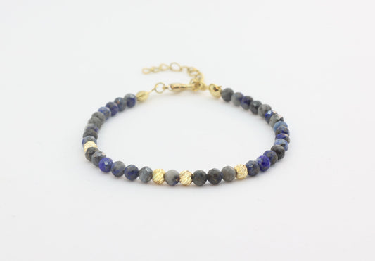 Midnight Blue Lapis Lazuli Bileklik