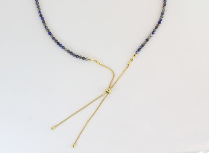 Midnight Blue Lapis Lazuli Kolye