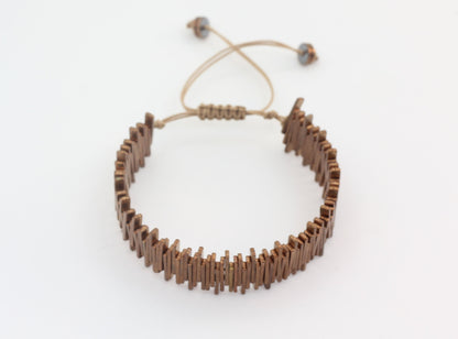 Acoustic Pulse Bronz Bileklik