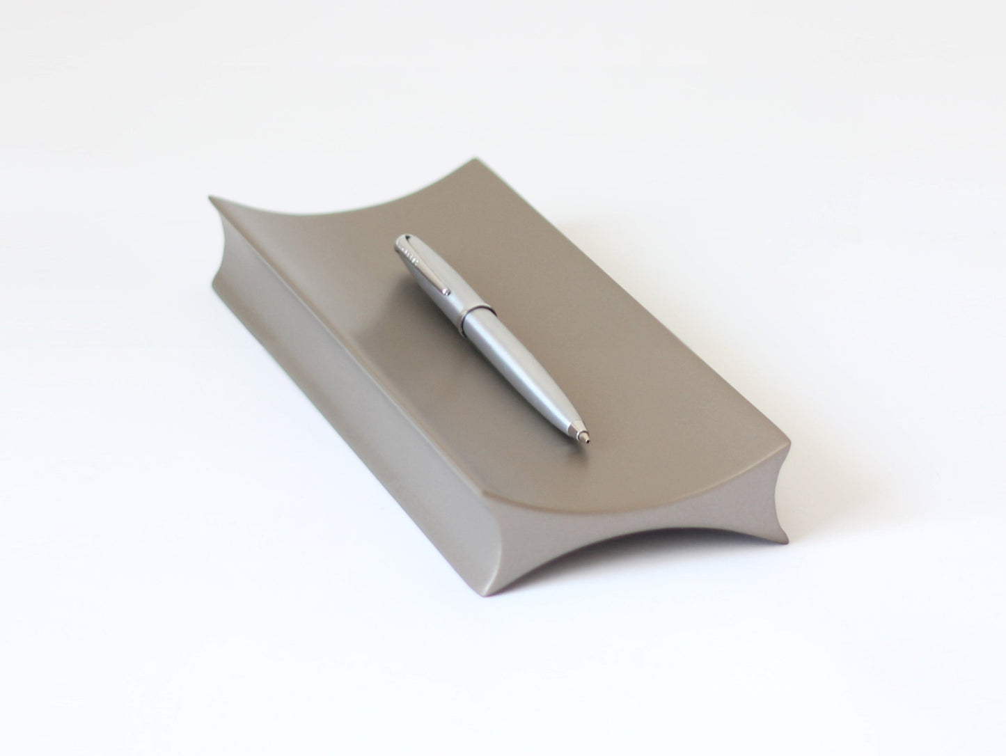 Zen Gümüş Ahşap Kalemlik