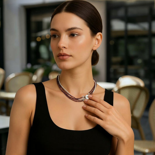 Nexus Garnet Necklace